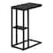 Monarch Specialties End Table, 18.25 W, 25.25 H, Particle Board, Metal, Black I 3674 - alternate 9